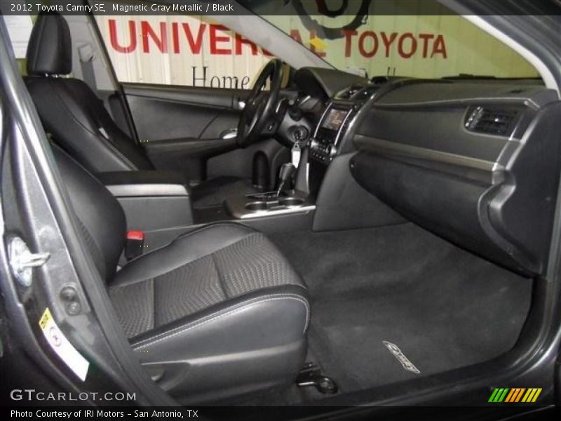 Magnetic Gray Metallic / Black 2012 Toyota Camry SE