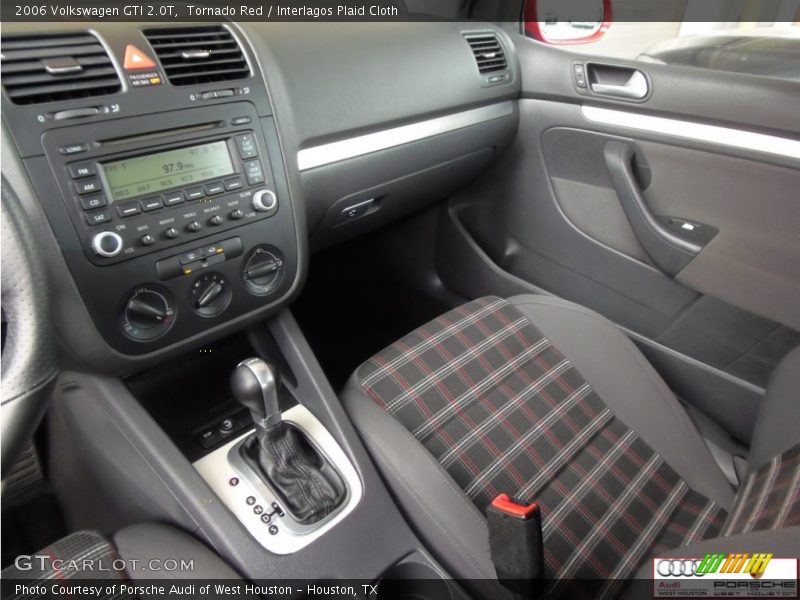 Tornado Red / Interlagos Plaid Cloth 2006 Volkswagen GTI 2.0T