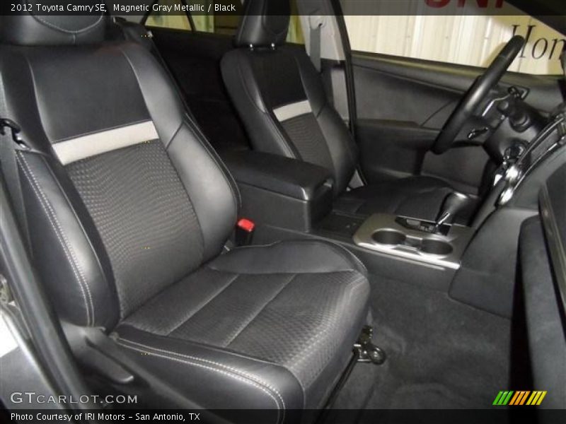 Magnetic Gray Metallic / Black 2012 Toyota Camry SE