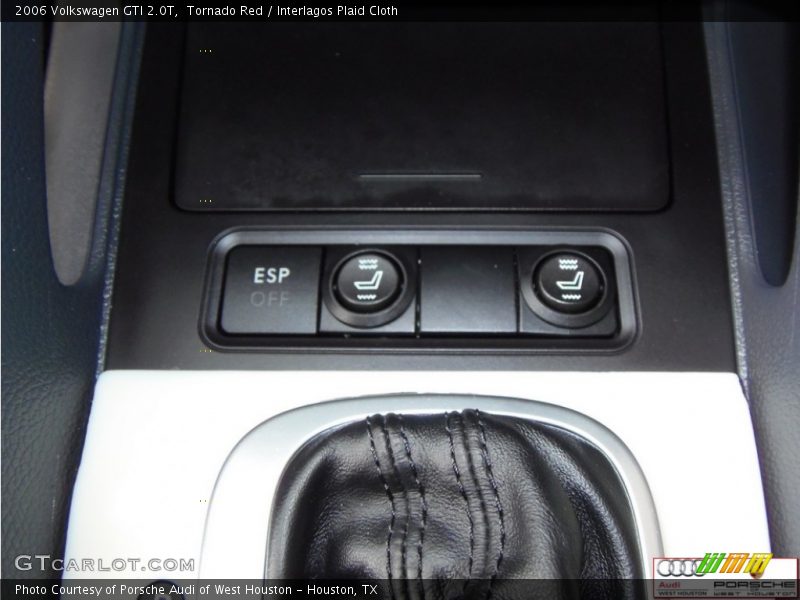 Tornado Red / Interlagos Plaid Cloth 2006 Volkswagen GTI 2.0T