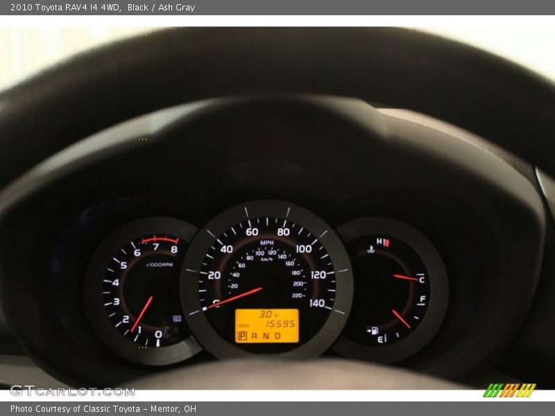 Black / Ash Gray 2010 Toyota RAV4 I4 4WD
