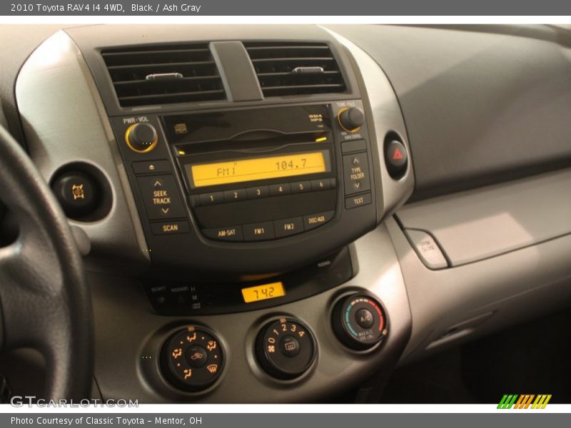 Black / Ash Gray 2010 Toyota RAV4 I4 4WD