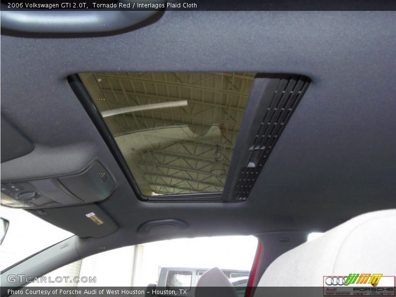 Tornado Red / Interlagos Plaid Cloth 2006 Volkswagen GTI 2.0T
