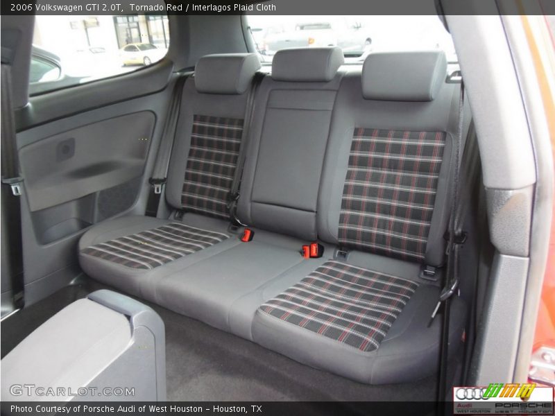 Tornado Red / Interlagos Plaid Cloth 2006 Volkswagen GTI 2.0T