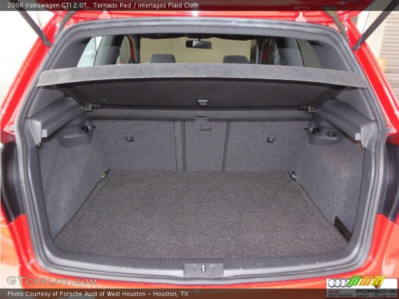 Tornado Red / Interlagos Plaid Cloth 2006 Volkswagen GTI 2.0T