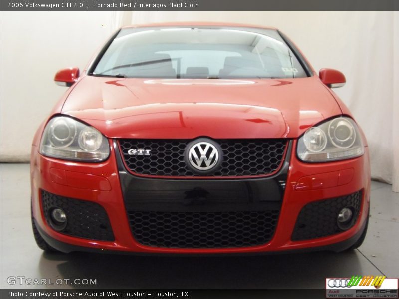 Tornado Red / Interlagos Plaid Cloth 2006 Volkswagen GTI 2.0T