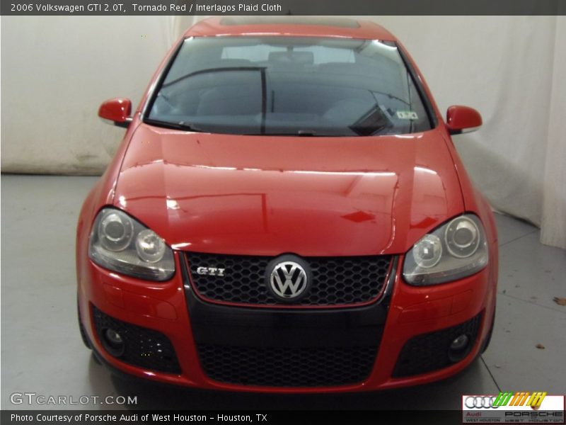 Tornado Red / Interlagos Plaid Cloth 2006 Volkswagen GTI 2.0T