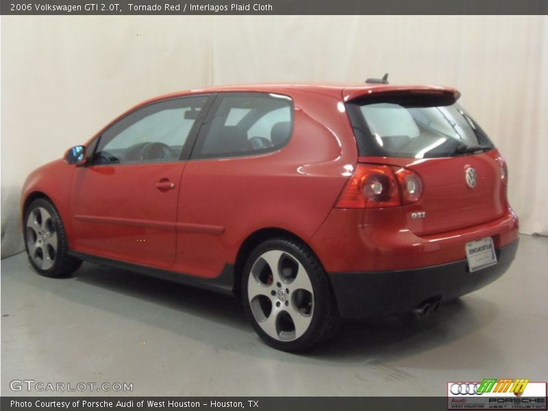 Tornado Red / Interlagos Plaid Cloth 2006 Volkswagen GTI 2.0T