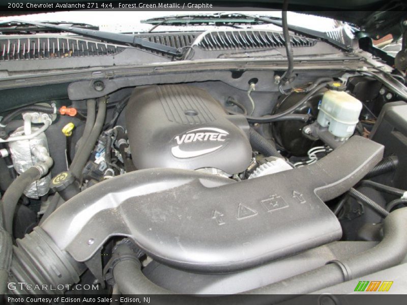  2002 Avalanche Z71 4x4 Engine - 5.3 Liter OHV 16-Valve Vortec V8