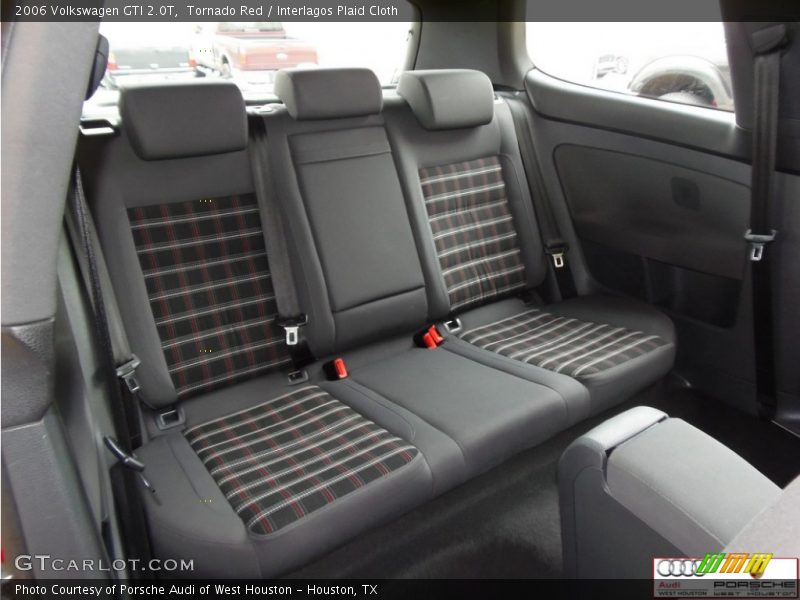 Tornado Red / Interlagos Plaid Cloth 2006 Volkswagen GTI 2.0T