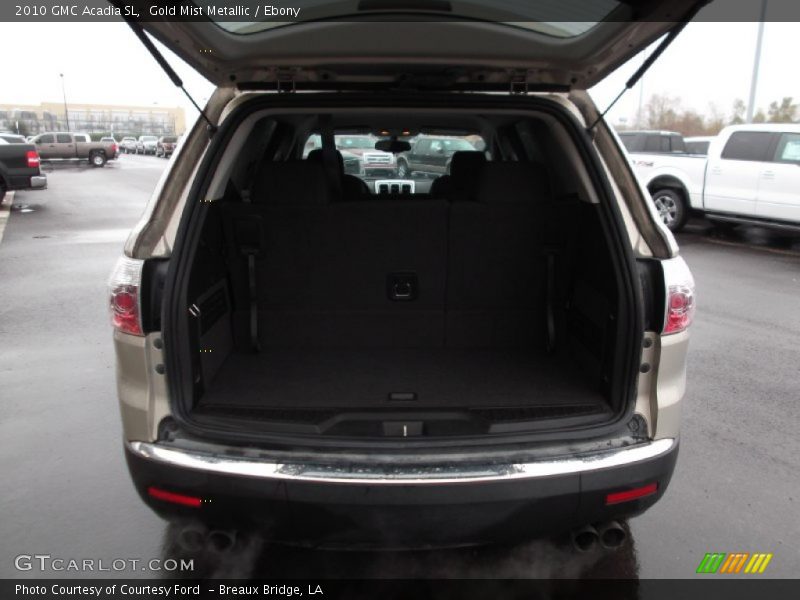 Gold Mist Metallic / Ebony 2010 GMC Acadia SL