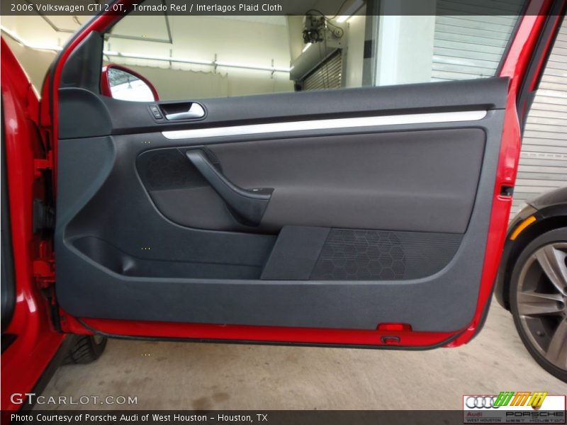 Tornado Red / Interlagos Plaid Cloth 2006 Volkswagen GTI 2.0T