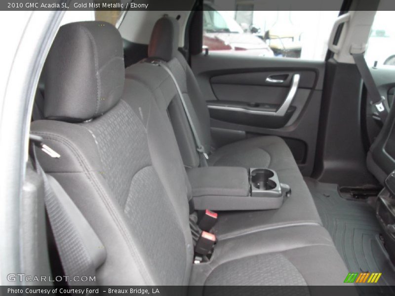 Gold Mist Metallic / Ebony 2010 GMC Acadia SL