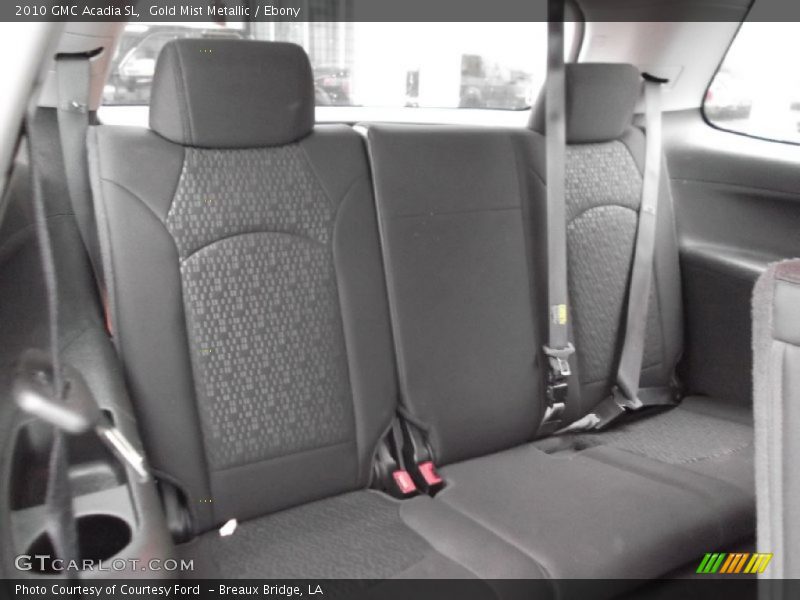 Gold Mist Metallic / Ebony 2010 GMC Acadia SL