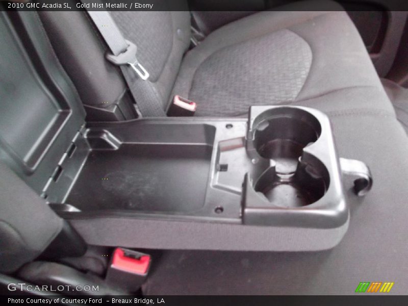 Gold Mist Metallic / Ebony 2010 GMC Acadia SL