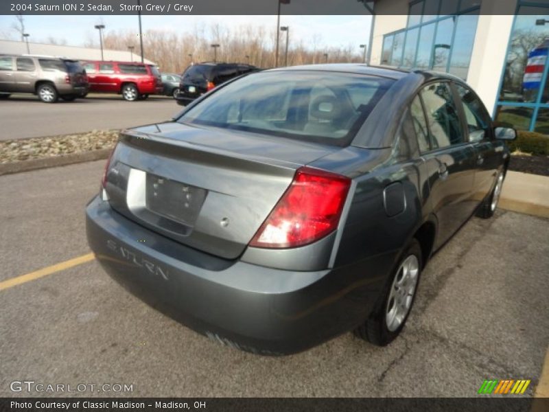 Storm Grey / Grey 2004 Saturn ION 2 Sedan