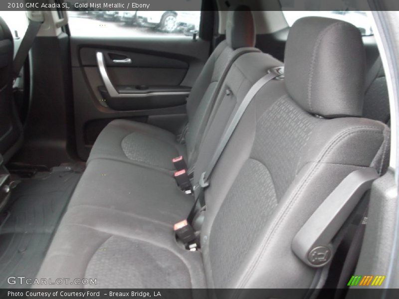 Gold Mist Metallic / Ebony 2010 GMC Acadia SL