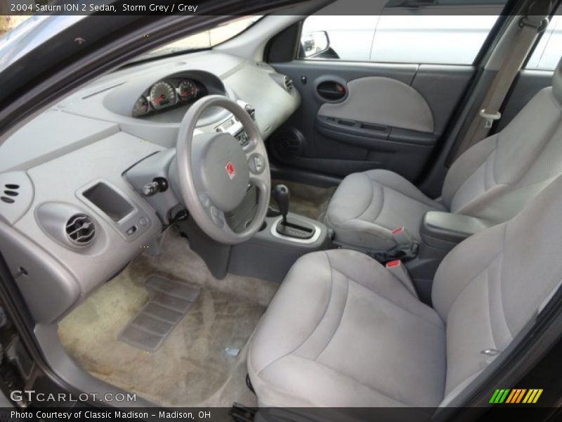 Storm Grey / Grey 2004 Saturn ION 2 Sedan