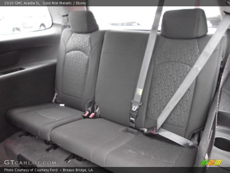 Gold Mist Metallic / Ebony 2010 GMC Acadia SL