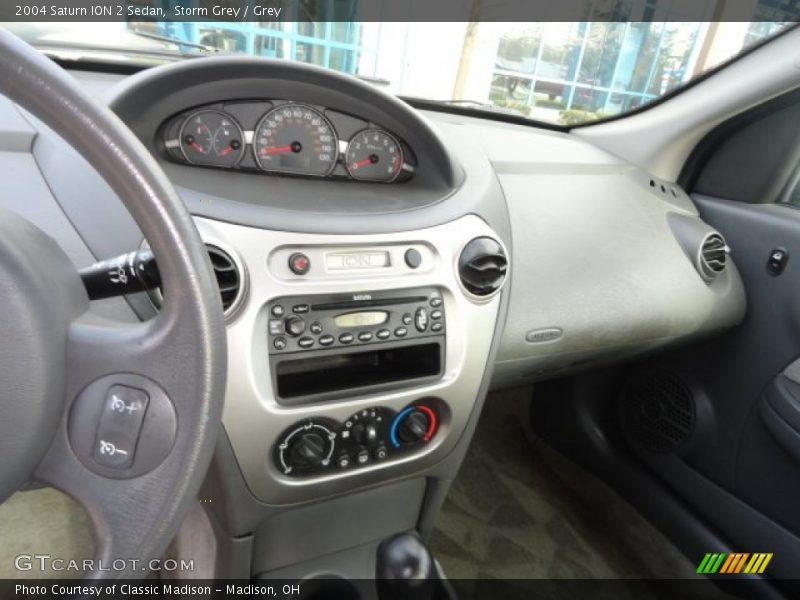 Storm Grey / Grey 2004 Saturn ION 2 Sedan