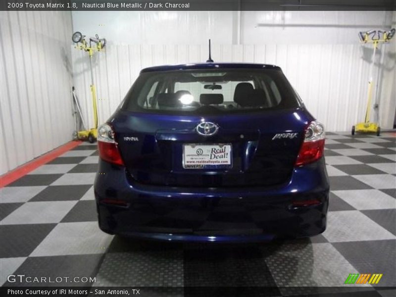 Nautical Blue Metallic / Dark Charcoal 2009 Toyota Matrix 1.8