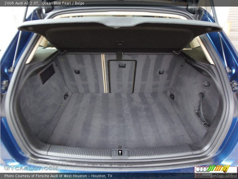 Ocean Blue Pearl / Beige 2006 Audi A3 2.0T