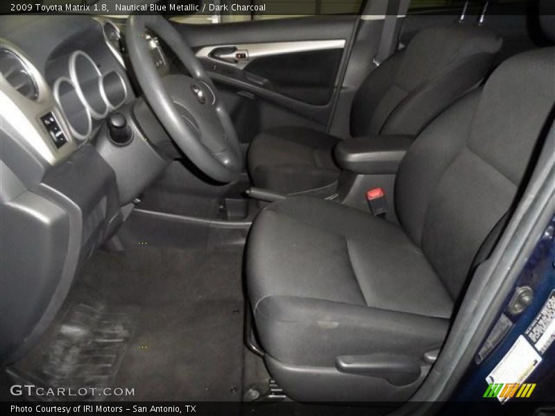Nautical Blue Metallic / Dark Charcoal 2009 Toyota Matrix 1.8