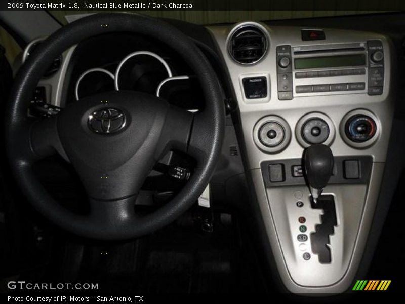 Nautical Blue Metallic / Dark Charcoal 2009 Toyota Matrix 1.8