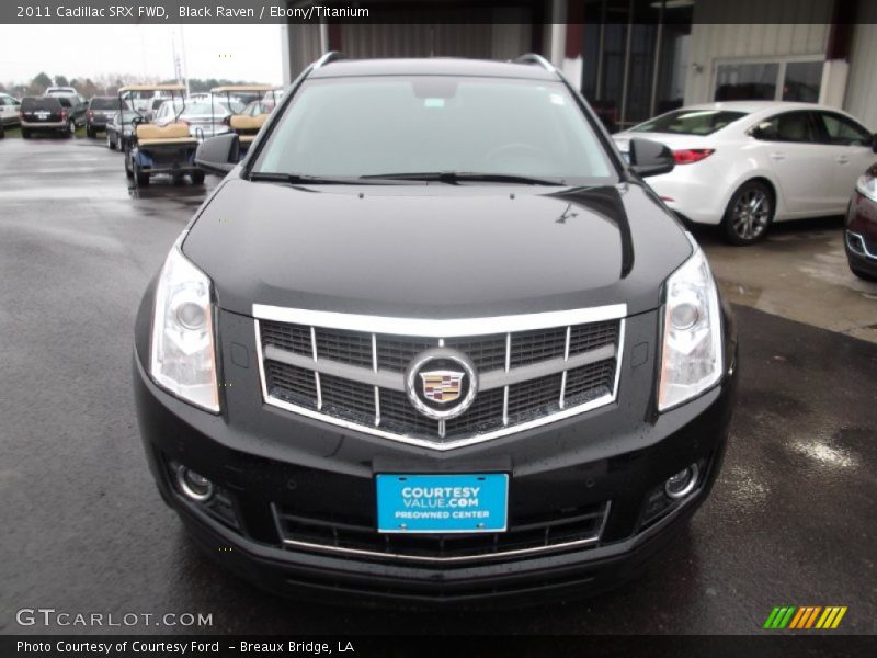 Black Raven / Ebony/Titanium 2011 Cadillac SRX FWD