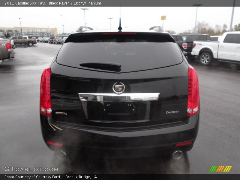 Black Raven / Ebony/Titanium 2011 Cadillac SRX FWD