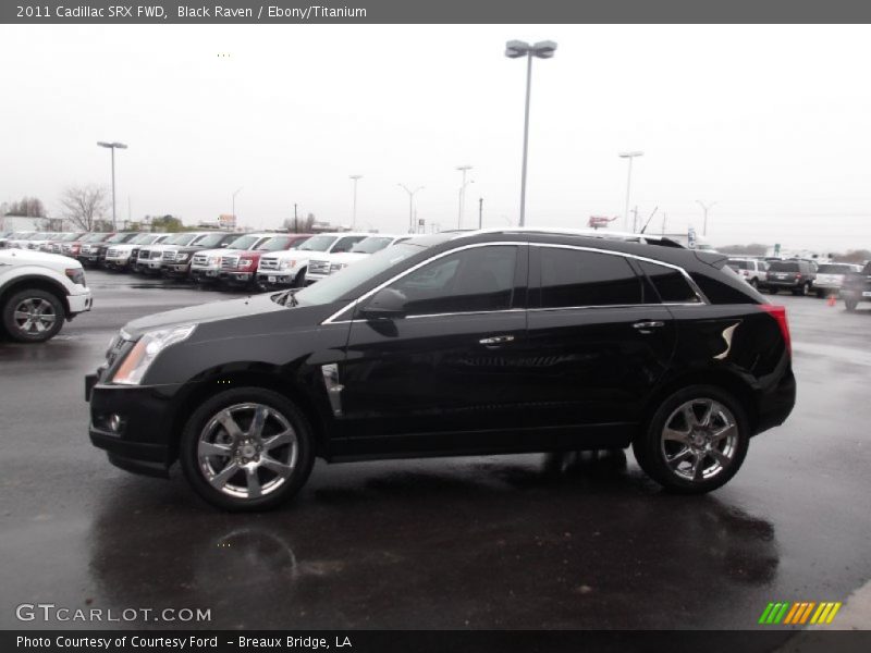Black Raven / Ebony/Titanium 2011 Cadillac SRX FWD