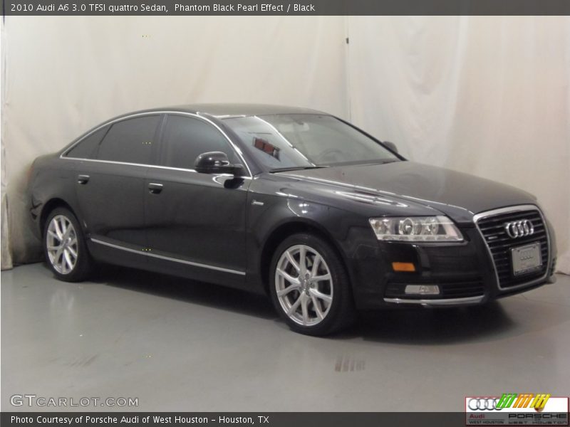 Phantom Black Pearl Effect / Black 2010 Audi A6 3.0 TFSI quattro Sedan