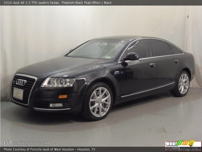 Phantom Black Pearl Effect / Black 2010 Audi A6 3.0 TFSI quattro Sedan