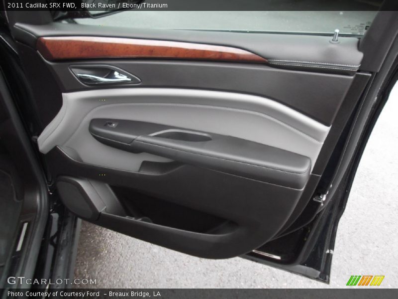 Black Raven / Ebony/Titanium 2011 Cadillac SRX FWD
