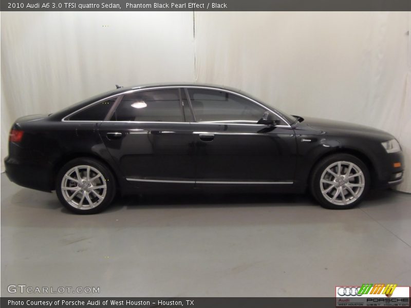 Phantom Black Pearl Effect / Black 2010 Audi A6 3.0 TFSI quattro Sedan