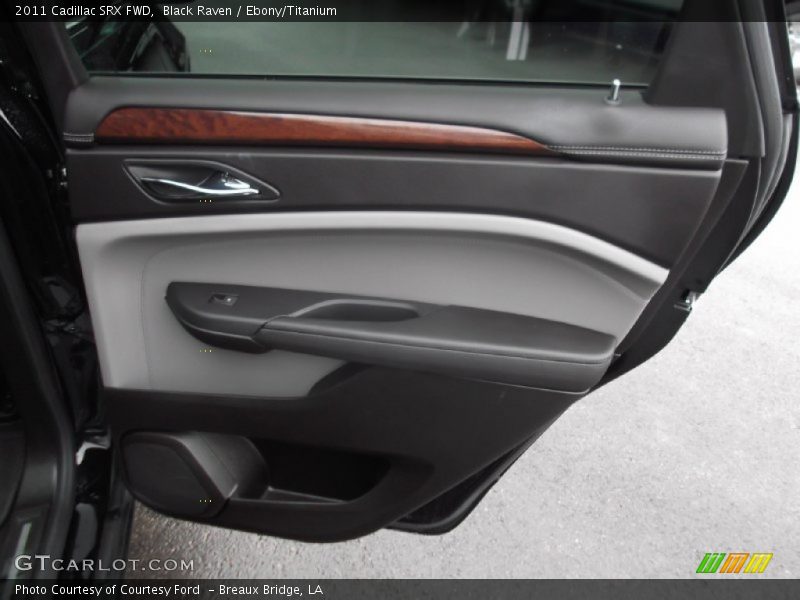 Black Raven / Ebony/Titanium 2011 Cadillac SRX FWD