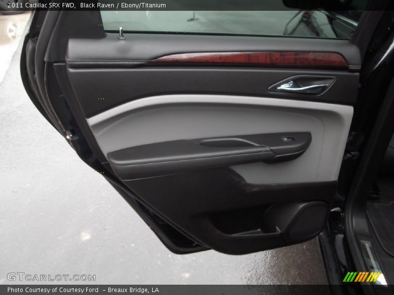 Black Raven / Ebony/Titanium 2011 Cadillac SRX FWD