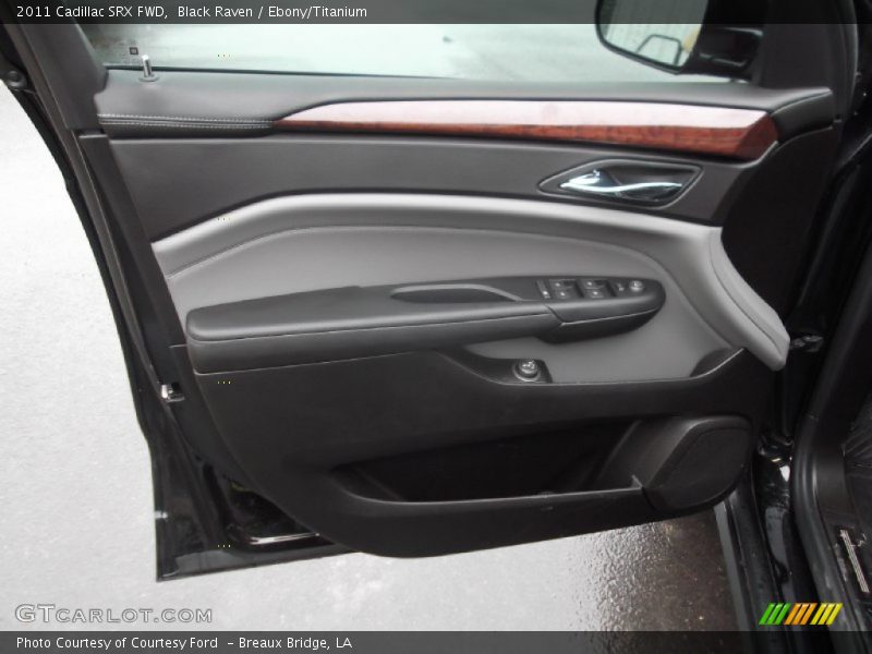 Black Raven / Ebony/Titanium 2011 Cadillac SRX FWD