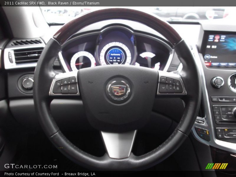 Black Raven / Ebony/Titanium 2011 Cadillac SRX FWD