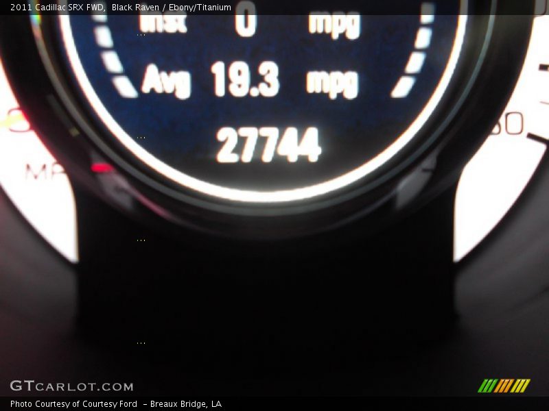 Black Raven / Ebony/Titanium 2011 Cadillac SRX FWD
