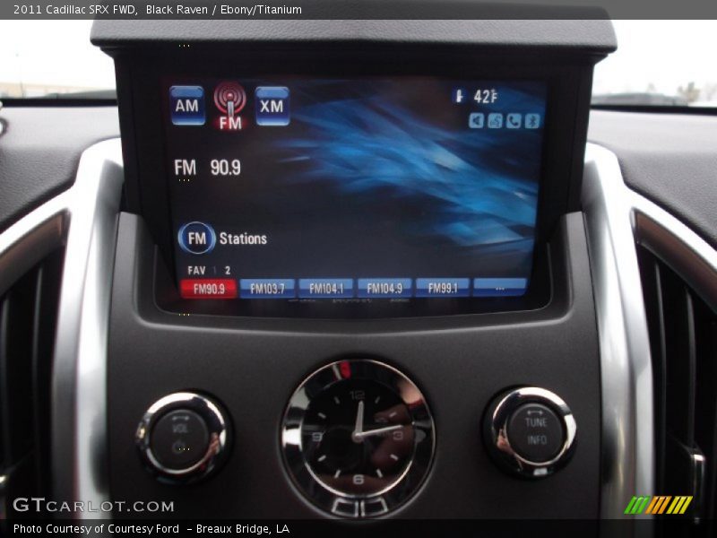 Black Raven / Ebony/Titanium 2011 Cadillac SRX FWD