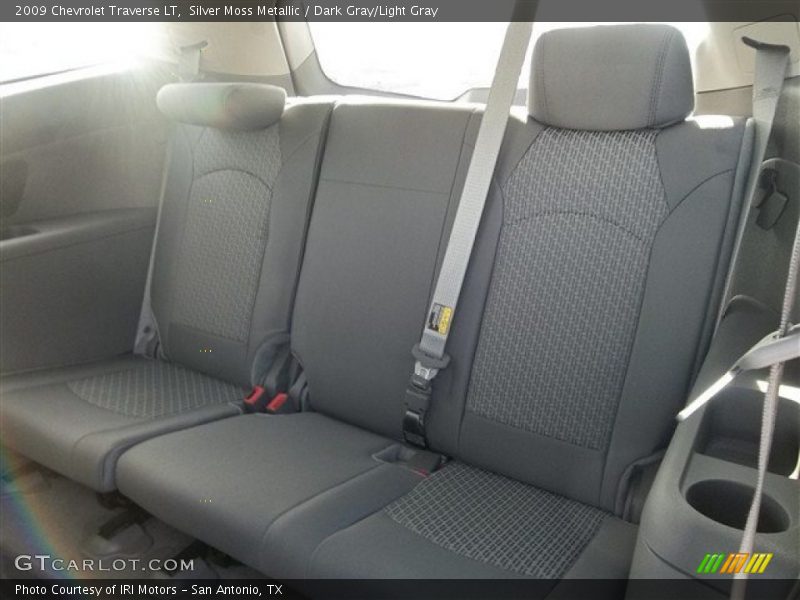 Silver Moss Metallic / Dark Gray/Light Gray 2009 Chevrolet Traverse LT