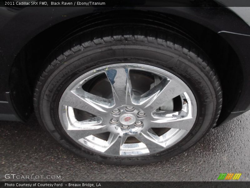 Black Raven / Ebony/Titanium 2011 Cadillac SRX FWD
