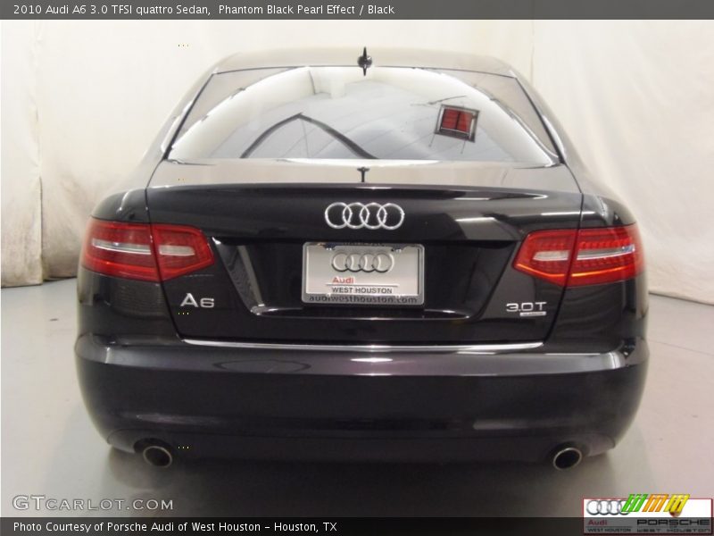 Phantom Black Pearl Effect / Black 2010 Audi A6 3.0 TFSI quattro Sedan
