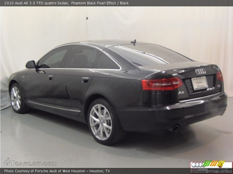 Phantom Black Pearl Effect / Black 2010 Audi A6 3.0 TFSI quattro Sedan