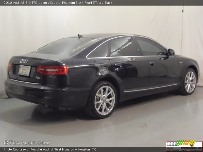 Phantom Black Pearl Effect / Black 2010 Audi A6 3.0 TFSI quattro Sedan