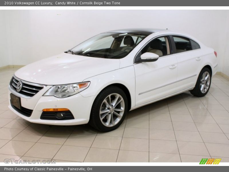 Candy White / Cornsilk Beige Two Tone 2010 Volkswagen CC Luxury