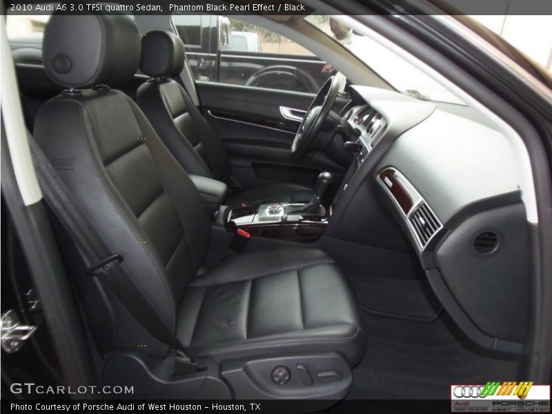 Phantom Black Pearl Effect / Black 2010 Audi A6 3.0 TFSI quattro Sedan