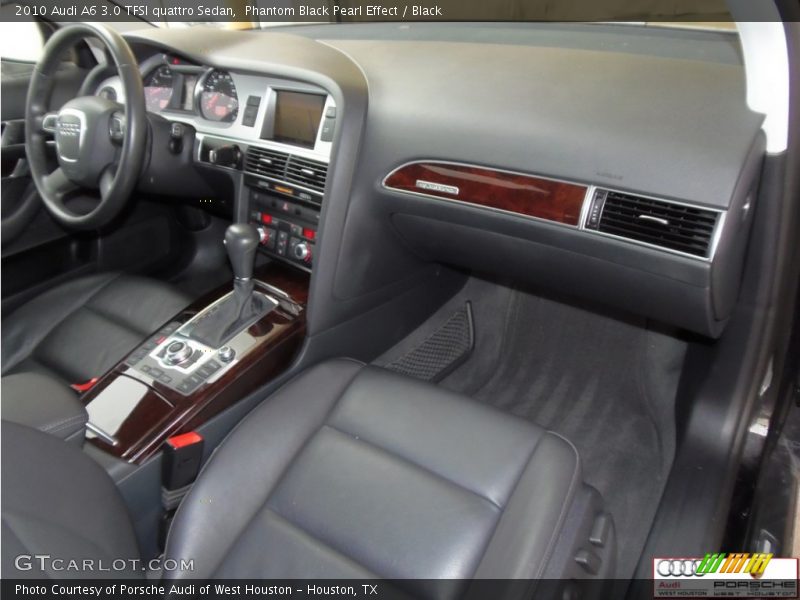 Phantom Black Pearl Effect / Black 2010 Audi A6 3.0 TFSI quattro Sedan