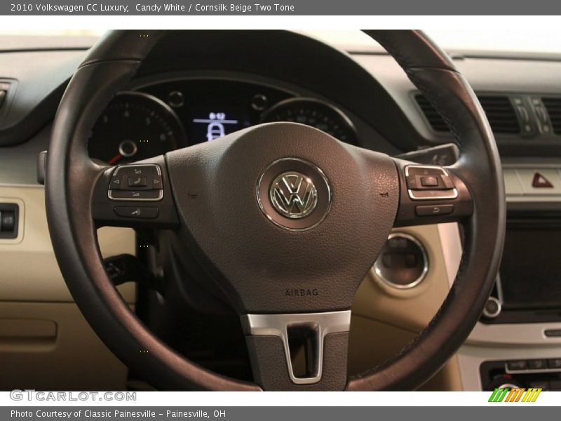 Candy White / Cornsilk Beige Two Tone 2010 Volkswagen CC Luxury